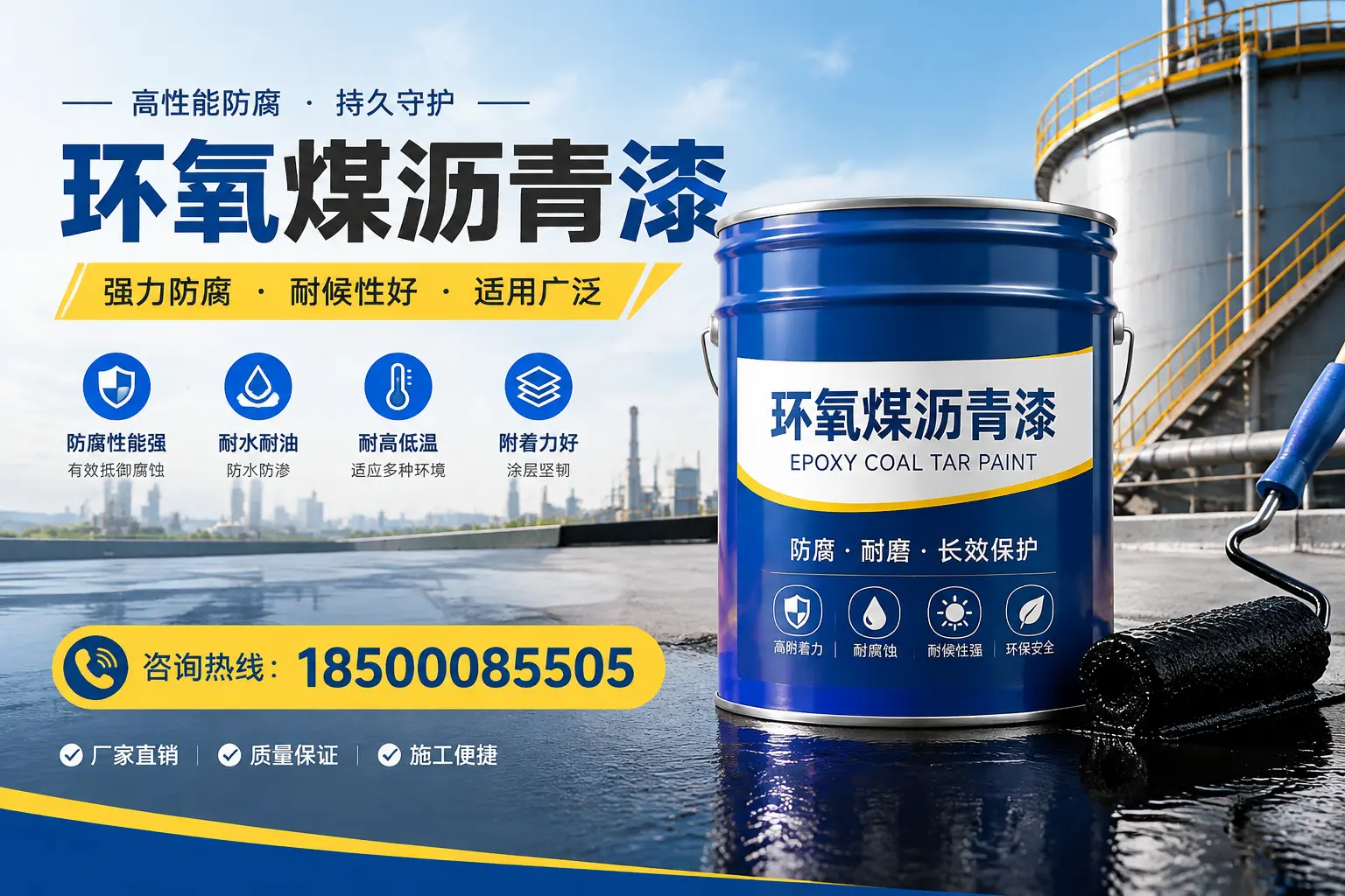 环氧煤沥青漆的储存与运输注意事项，连云港企业须知